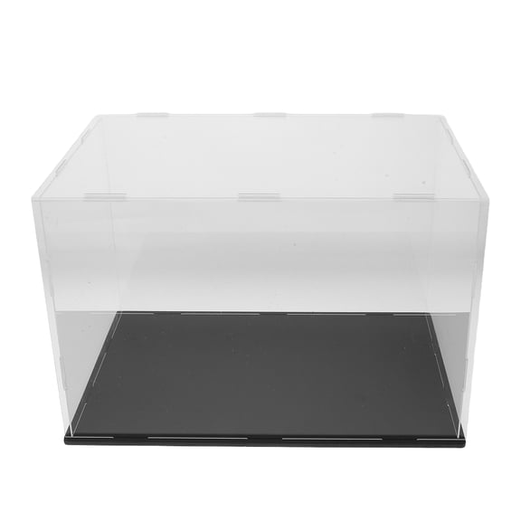 DEEPCRAFF Baseball Cap Display Case Transparent Acrylic Signed Hat Stand Collector Showcase for Storage