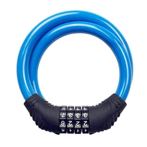 DEEPCRAFF Heavy-Duty Steel Cable Combination Lock for Bikes and Scooters, Secure Anti-Theft Chain Lock for