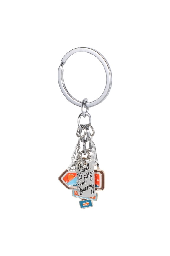Lightweight Compact Outdoor Keychain with Adventure Charm, Perfect for Camping, Hiking, Travel, and Daily Use