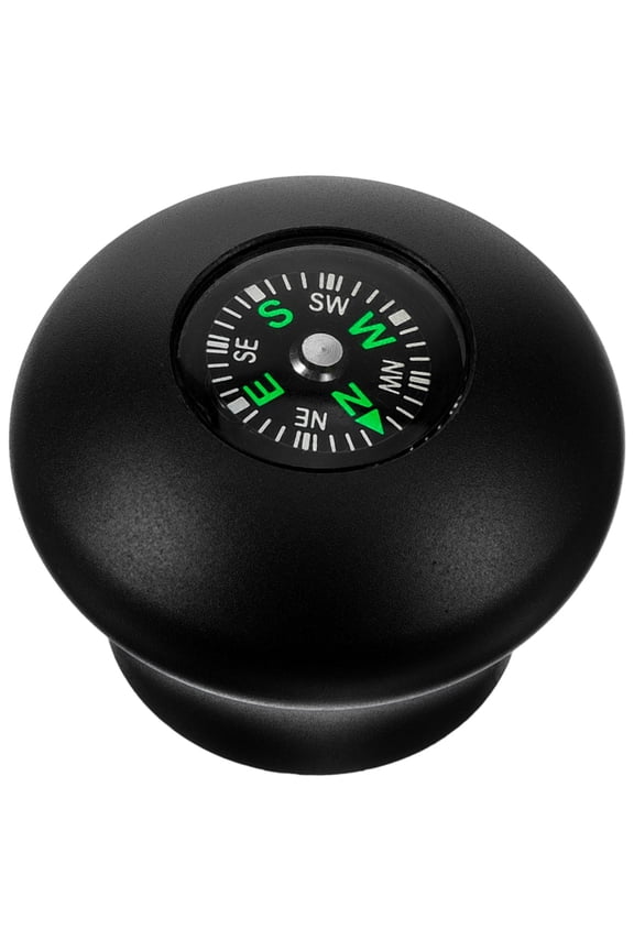 Universal Trekking Pole Cap with Built in Compass for Hiking Climbing Outdoors