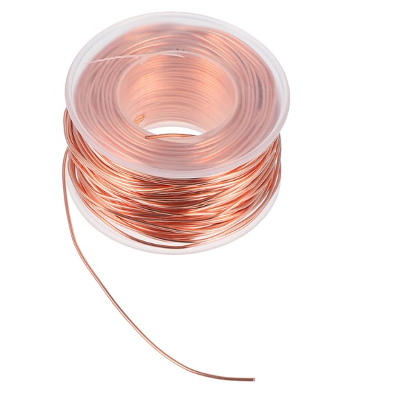 DEEPCRAFF Bonsai Wires Copper Wire for Gardening Rose Gold 1 Roll for Planting