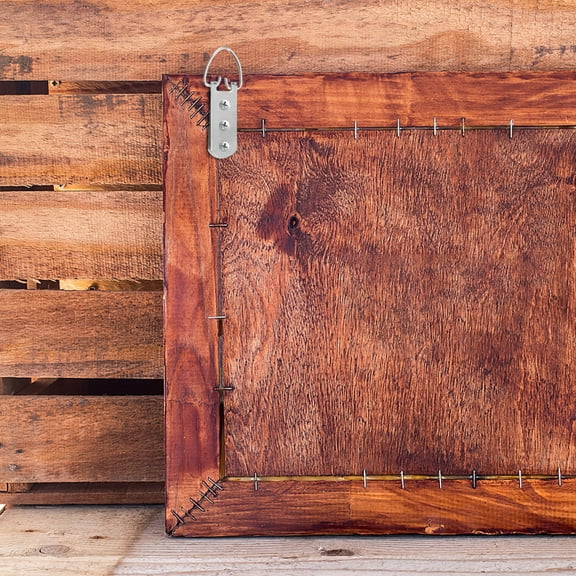 DEEPCRAFF D Ring Picture Hangers 20Pcs Silver Iron for Artwork Wall Mounting Three Hole Design