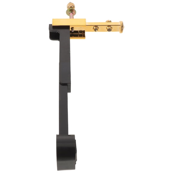 DEEPCRAFF Golden Plastic and Metal Floor Clock Stand for Home Decoration