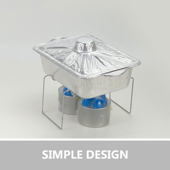 DEEPCRAFF Deepcraff Aluminum Foil Pot Plated Silver Tinfoil Baking Bbq Accessory