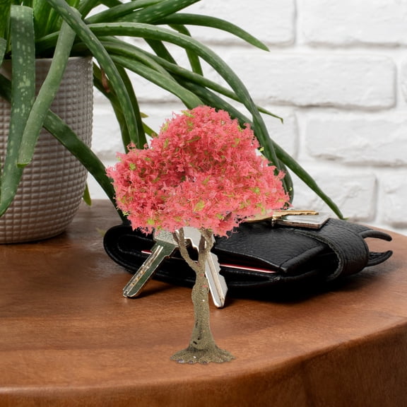 DEEPCRAFF Miniature Artificial Tree Model with Multi Iron Wire, 1 Set for Diorama, Sand Table, and Craft Projects