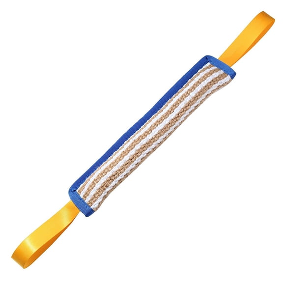 DEEPCRAFF Dog Bite Stick Multi-Color Jute Material for Pet Training and Chewing