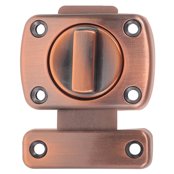 DEEPCRAFF Latch Locks For Inside Door Door Latch Zinc Alloy Brown 1Set