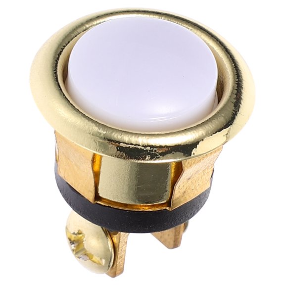 DEEPCRAFF Doorbell Button for Decorators Classic Retro Design Round 1 Piece