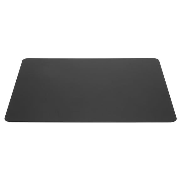 DEEPCRAFF Double-Sided Aluminum Mouse Pad, Black Metal Square for Gaming and Enhanced Desk