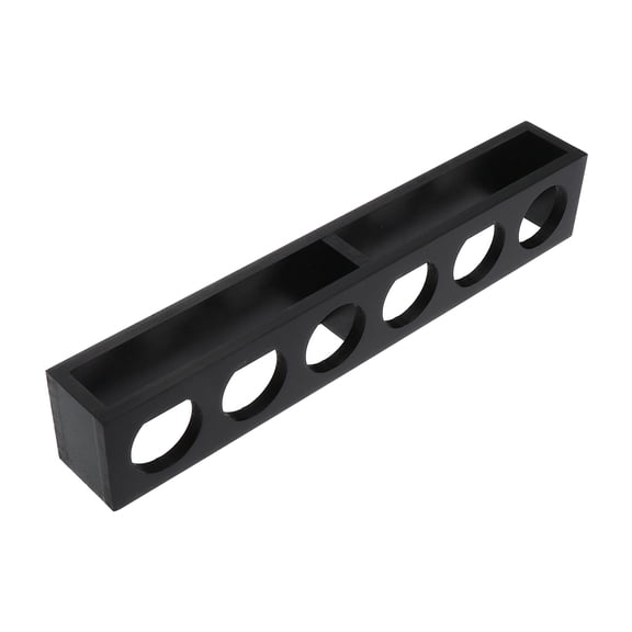 DEEPCRAFF Cup Holders Cup Storage Rack Wood Black 1Pack