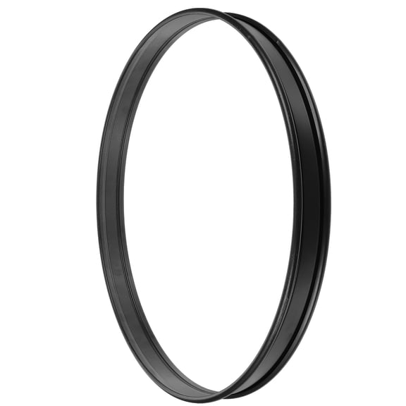 DEEPCRAFF Snare Drum Hoop Rim Set in Black for Clear Sound, 1 Piece Drum Repair and Replacement Accessory