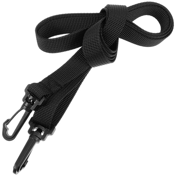 DEEPCRAFF Durable Black Shoulder Strap for Hiking Bag Adjustable Pack Belt with Anti Slip and Comfortable Wide Design