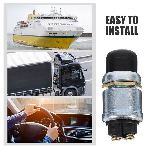 DEEPCRAFF Multicolor Car Starter Button, Easy Install Universal Push for Cars and Trucks