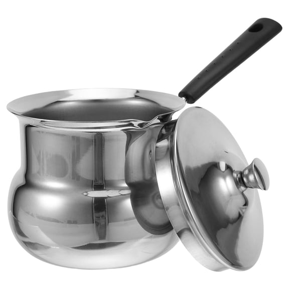 DEEPCRAFF Stainless Steel Hand Drip Coffee Pot with Side Handle for Home Brewing