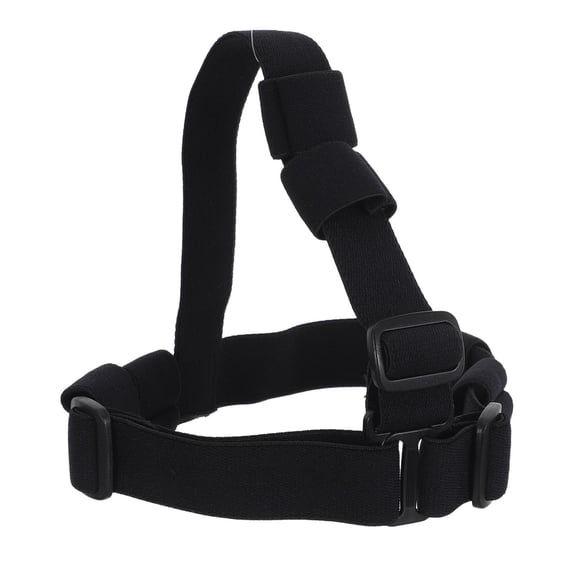 DEEPCRAFF Elastic Headlamp Band Black Adjustable Strap for Running Hiking and Mechanic Work