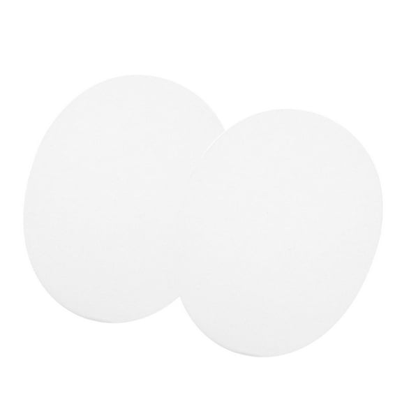 DEEPCRAFF Elbow Patches for Sweaters 1 Pair White for Mending