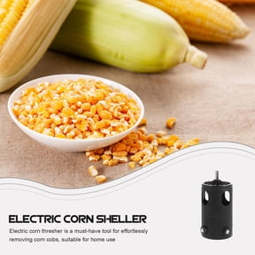 DEEPCRAFF Electric Corn Peeler with Automatic Shelling Function, Efficient Black Corn Peeling Tool for Easy Use