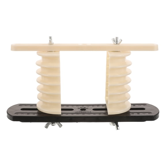 DEEPCRAFF Plastic Winding Mold, 6 Layers, Light Yellow, for Micro Motor and Coil Formation