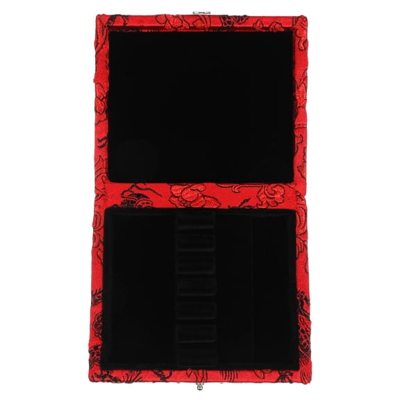 DEEPCRAFF Elegant Cloth Oboe Reed Box for Musicians, Scratch Resistant Protective Case, 1 Piece
