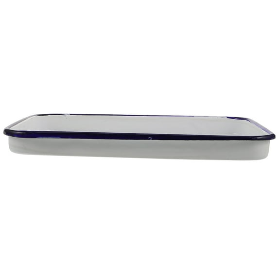 DEEPCRAFF Enamel Bakeware Pan Rectangular Shape for Oven Roasting and Serving
