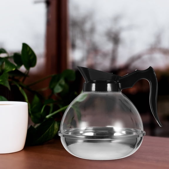 DEEPCRAFF Transparent Stovetop Tea Kettle with Ergonomic Handle for Induction Stove Use