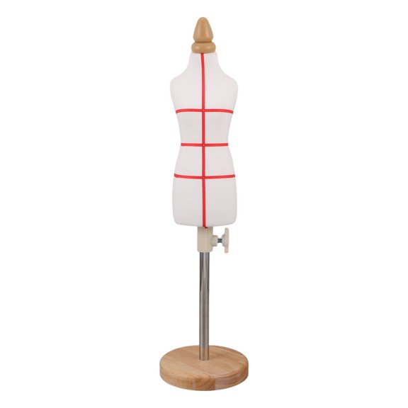 DEEPCRAFF Female Dress Form Mannequin for Clothes Design with High Stability Stand and Cloth Material