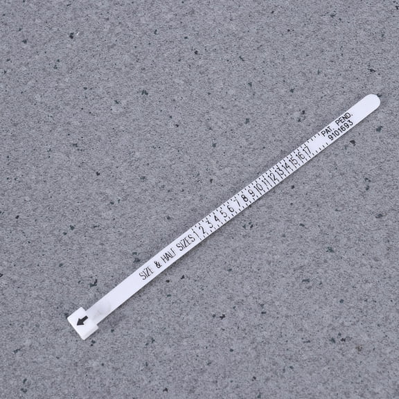 DEEPCRAFF White Plastic Sizer Set for Accurate Size Measurement, Easy to Use Sizing Tool 1 Set