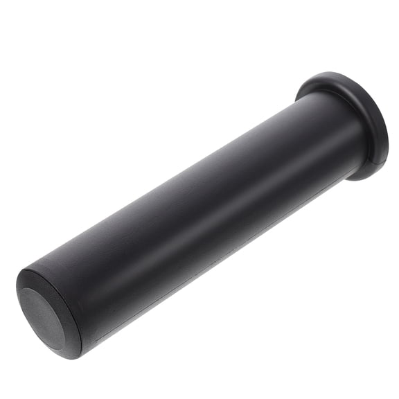 DEEPCRAFF Black Flat Barbell Handle Grip with Anti- Plastic Cover for Safe, Comfortable and Secure Workout Sessions