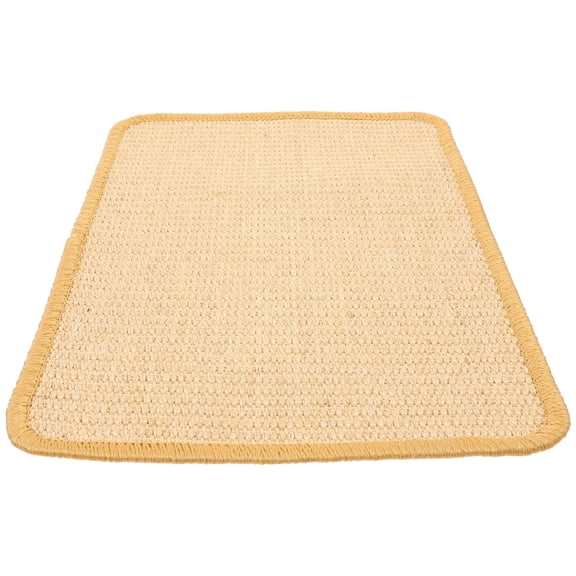 DEEPCRAFF Wear Resistant Cat Scratcher Cat Scratching Pad Khaki Sisal 1Set
