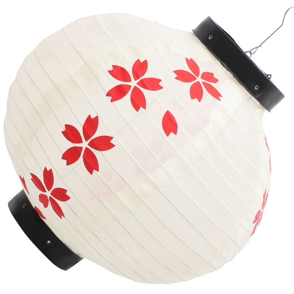 DEEPCRAFF Traditional Japanese Lantern Multi-Color Silk for Indoor Outdoor Decor