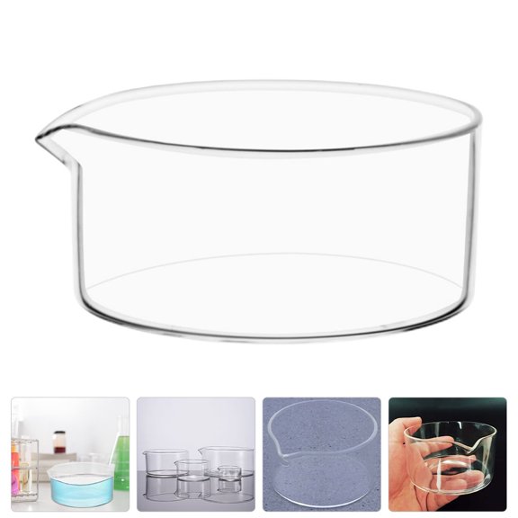 DEEPCRAFF Glass Crystallizing Dish for Purification and Liquid Recrystallization