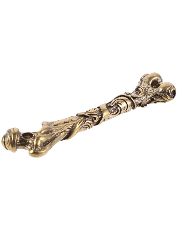 Brass Bone Key Charm Decorative Pendant for Keychain and Bag Ornament