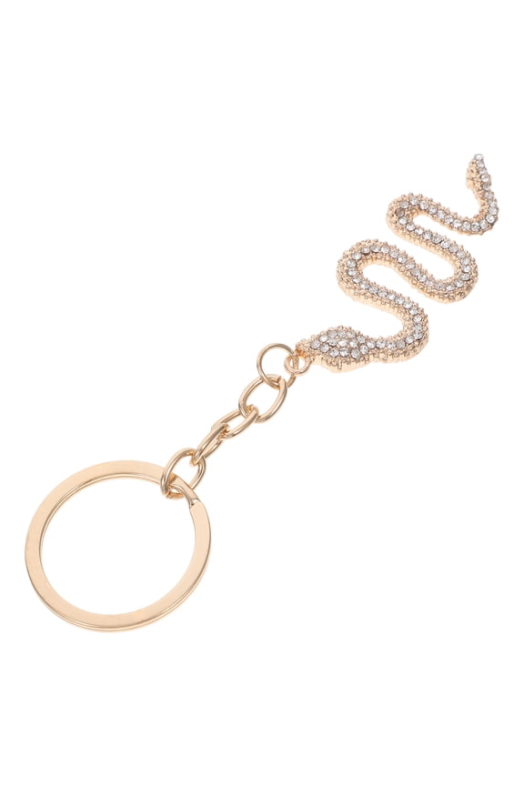 Snake Keychain Bag Charm Pendant for Handbag Accessories and Purse Decorations