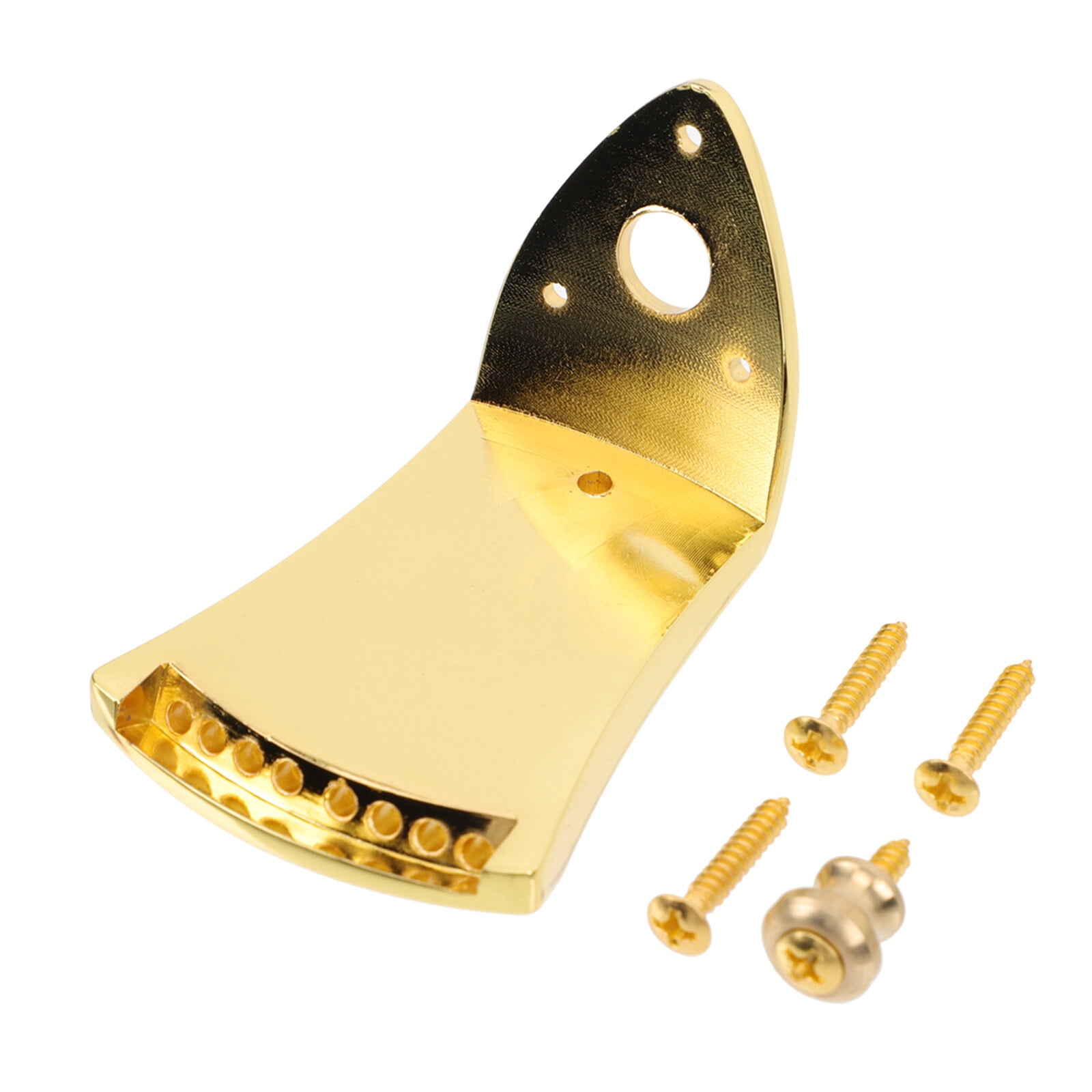 Menxolin DEEPCRAFF Golden Zinc Alloy Triangle Mandolin Bridge for 8 String ...