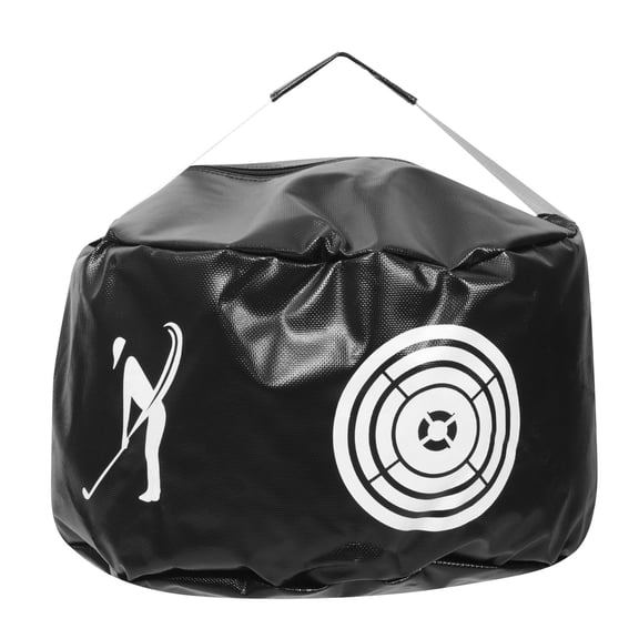 DEEPCRAFF Black Flexible Golf Swing Trainer - Portable Golf Training Aid for All Skill Levels, Ideal for Outdoor Practice