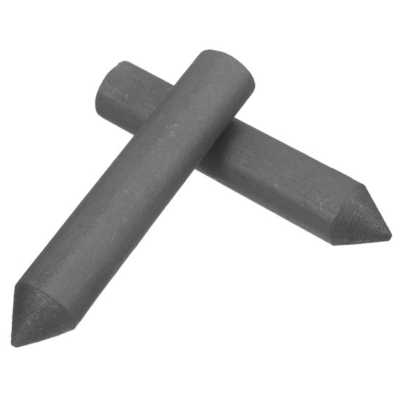 DEEPCRAFF Graphite Electrode Rod Black Conductive for Home Battery Experiments 2Pcs