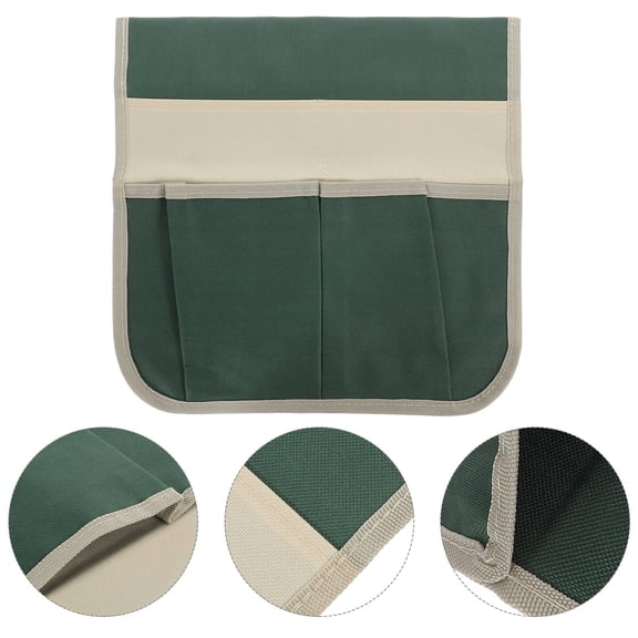 DEEPCRAFF Garden Kneeler Pouch Green 600D Oxford Cloth for Tool Organization