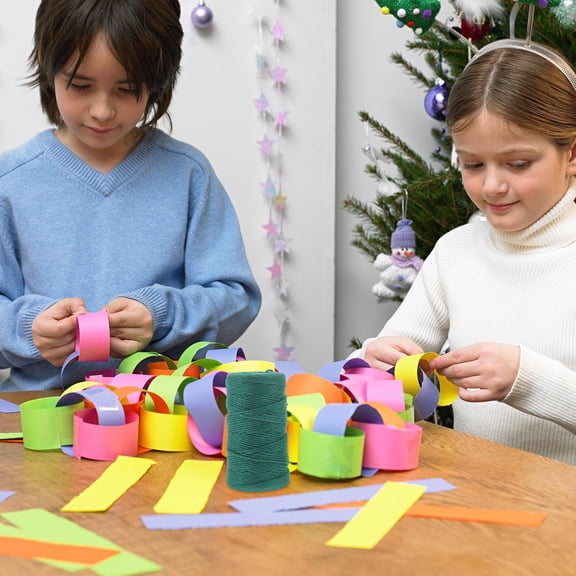 DEEPCRAFF Green Jute Twine String for Crafts Heavy Duty Garden Twine Decorative Rope for Home Decor