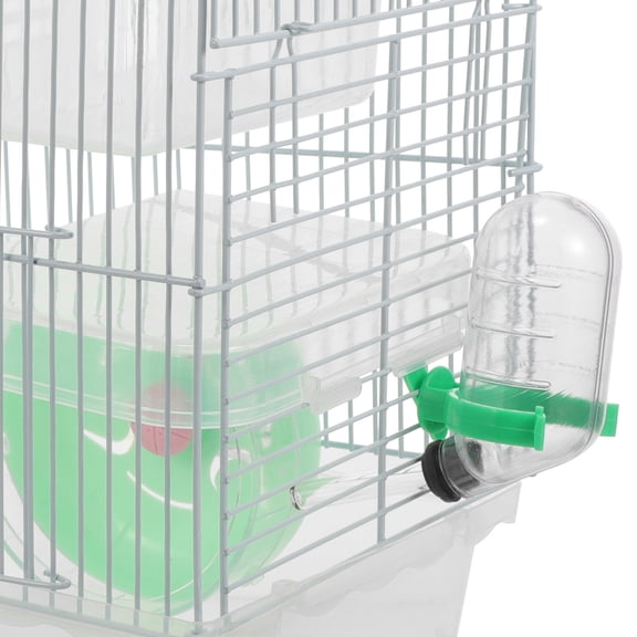 DEEPCRAFF Double Layer Hamster Hideout Light Green Small Pet Cage Safe Comfortable Rest Space