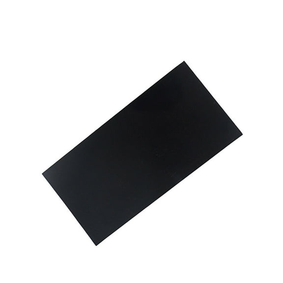 DEEPCRAFF Guitar Pickguard Sheet Black Plastic Material Scratch Resistant with Self Adhesive for Acoustic Guitar