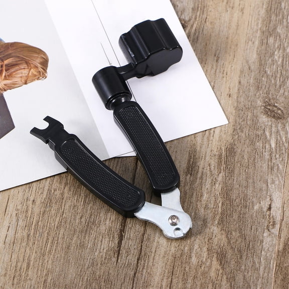 DEEPCRAFF Guitar String Winder and Cutter Tool with Peg Puller Handle Fits Acoustic and Bass
