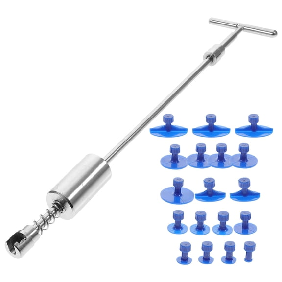 DEEPCRAFF Hail Dent Puller Kit 1 Set Assorted Color Plastic and Metal for Car Body Washing Machine 49.0x10.0x2.0in