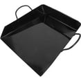 thumbnail image 1 of DEEPCRAFF Handheld Dustpan Large Black 40X36X12in Iron Metal For Garbage Disposal Storage In Industrial Use 1Pack, 1 of 8