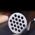 thumbnail image 1 of DEEPCRAFF Stainless Steel Potato Ricer Masher Silver Non Slip Easy Grip Presser, 1 of 8