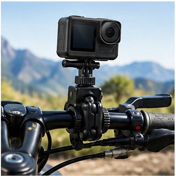 DEEPCRAFF Handlebar Stick Pole Mount Holder fits for GoPro Hero13, Rotation