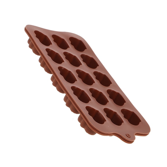 DEEPCRAFF Silicone Chocolate Mold Crown Light Brown for Home Baking and Candies