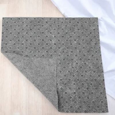 DEEPCRAFF Handmade Grey Non Slip Tufting Cloth Backing Pad for Rug Making and DIY Carpet Binding