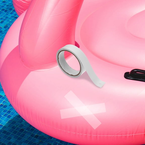 DEEPCRAFF Heavy Duty White PE Repair Tape for Air Mattress, Pool Float, Tent, and Outdoor Gear Sealing Fix
