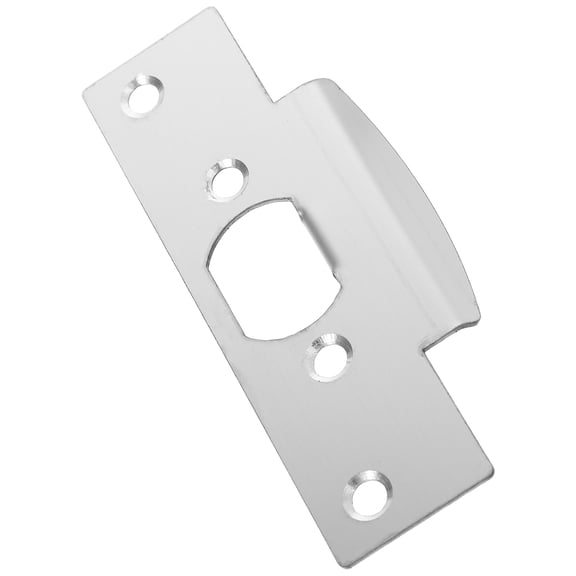 DEEPCRAFF Heavy Duty Stainless Steel Door Strike Plate for Secure Mortise Lock Installation