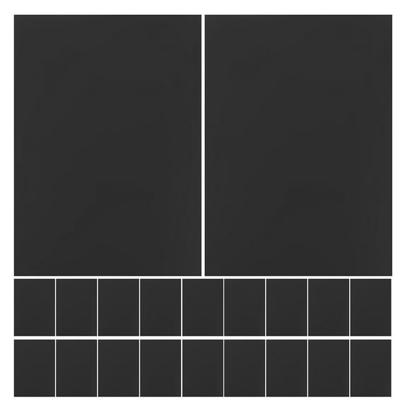 DEEPCRAFF Thick Black Cardstock Paper for Home Crafting and Office Use